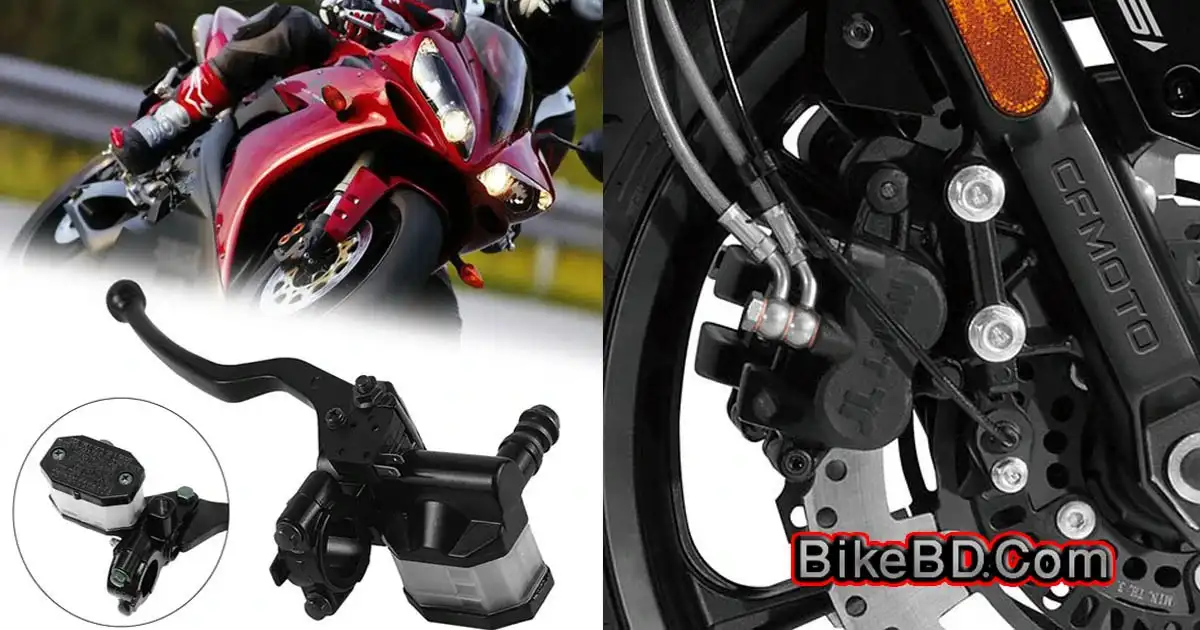 How To Bleed The Front Brake Master Cylinder Of A Motorcycle?